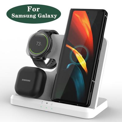 Multi-function Fast Charging Stand For Samsung S23 Ultra S22 S21 S20 Charger Stand For Galaxy Watch 6 5 4 3 Active 2