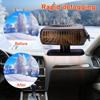 Chauffage d'appoint pour voiture Rainhong à air chaud avec chauffage d'appoint multifonctionnel froid et chaud pour dégivrage, déneigement et désembuage hivernal