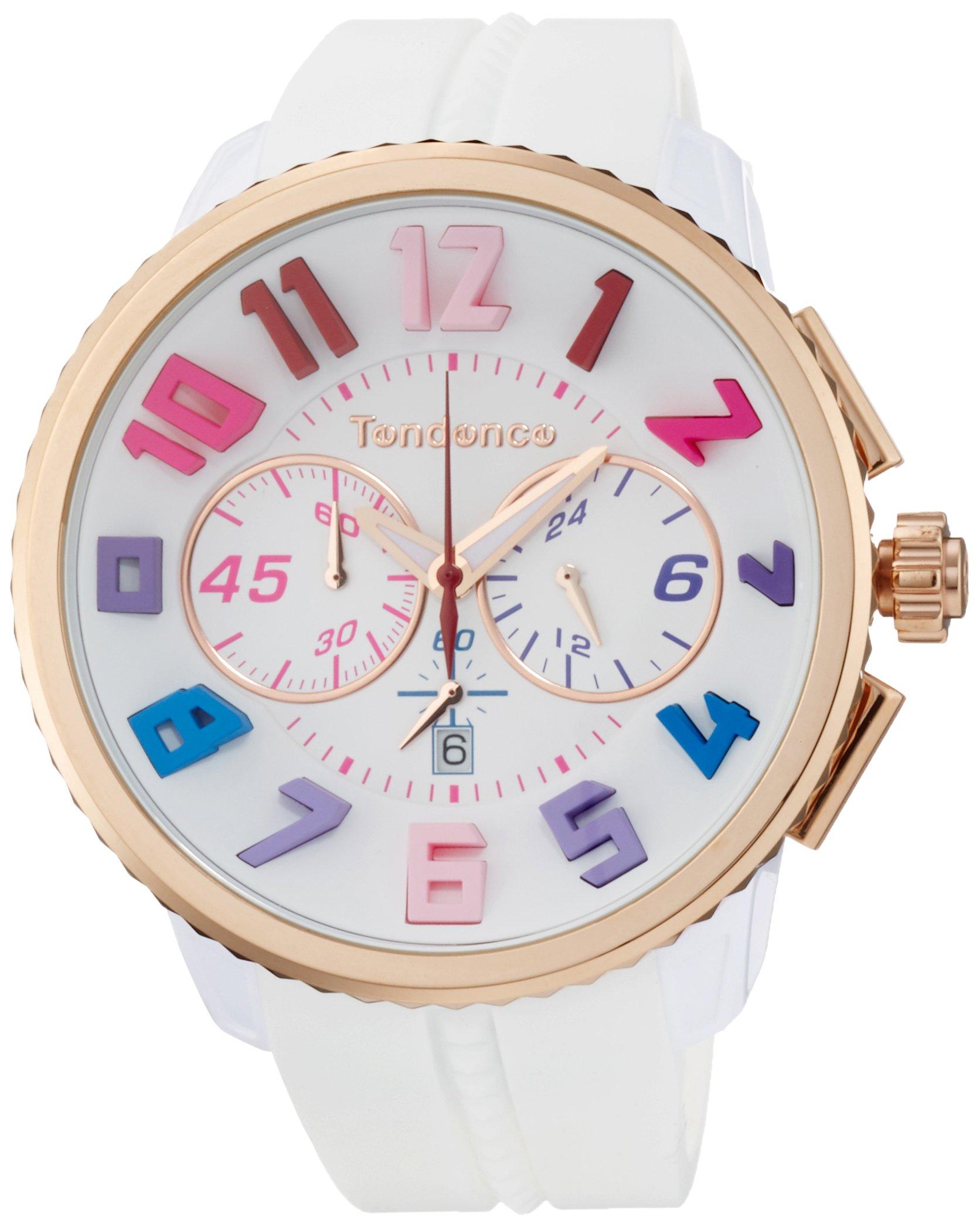 

Watch Gulliver Rainbow White Dial Stainless Steel Mineral Glass Quartz 51MM Watch TY460614 [Tendence] [Item]