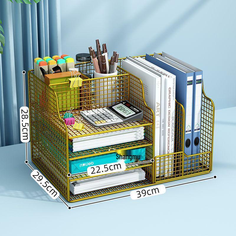 Estantería de Archivos de Oficina de Múltiples Capas Engrosada: Almacenamiento de Gran Capacidad para Datos Financieros y Uso Docente
