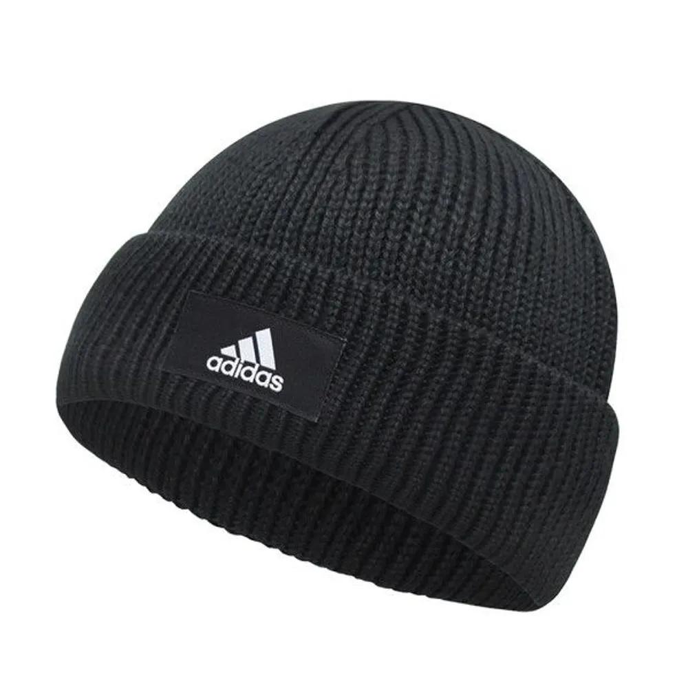 [adidas] Шапка-бини рыбака для бега, лыж, зимняя, термо, черная HG7801 HG7801