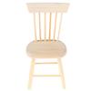 1/12 Dollhouse Miniature Furniture Wooden Chair High Chair Dollhouse Accessories