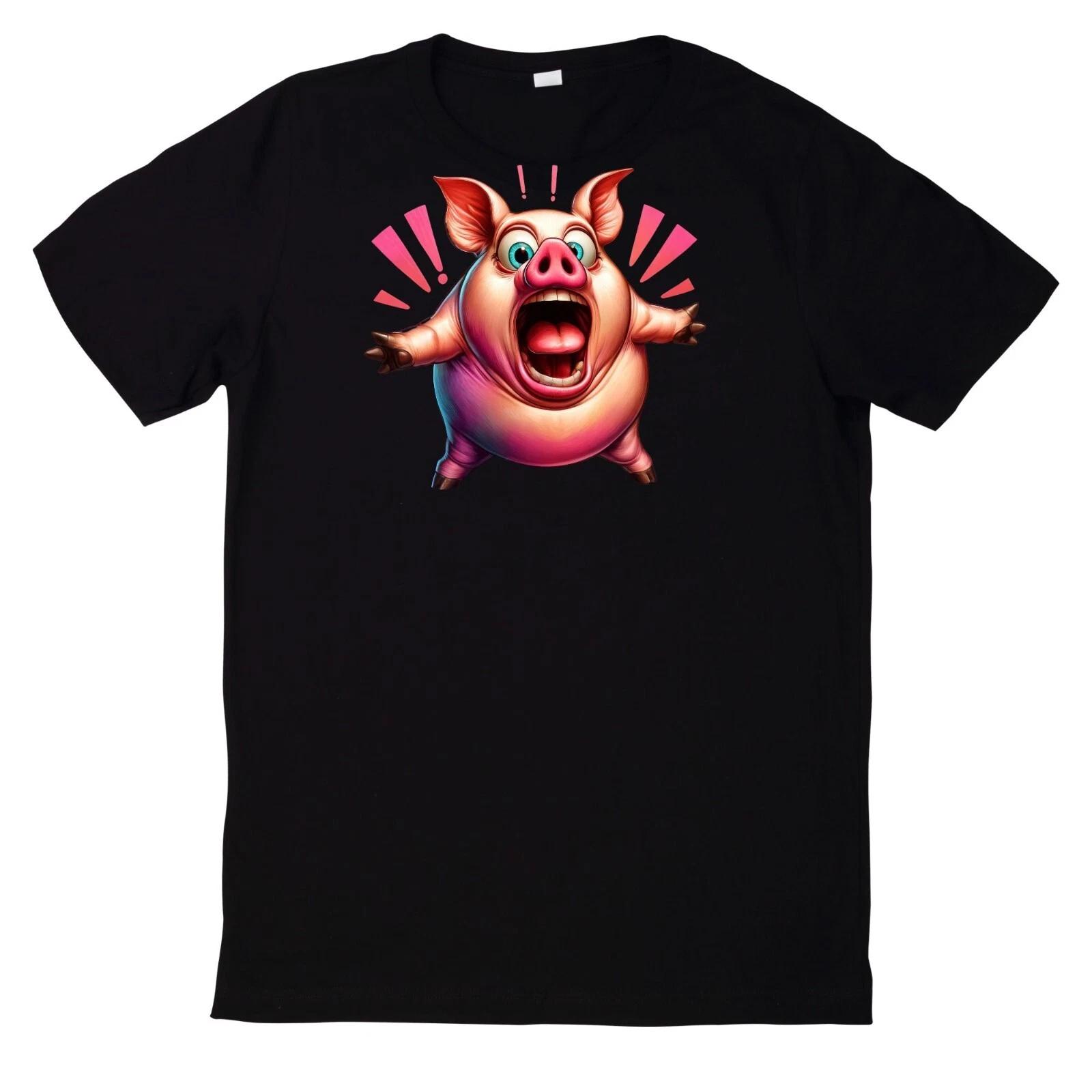 T-Shirt Niedliche lustige Tiergesichter XXL