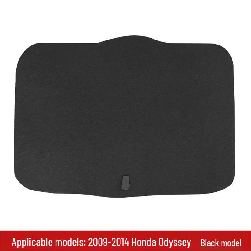 Compatible with Honda Odyssey 2005-2014 models: spare tire cover, trunk lid, load-bearing trim plate, and tire partition.