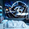 Ghostface Print Tapestry, Lightweight Wall Hanging, for Bedroom, Dorm, Living Room, Home Art Decor, Birthday Christmas Gift for Friends