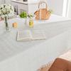 Cream French Lace Tablecloth Coffee Table Cover Cloth High-End Living Room Square Tablecloth Table Cloth Table Cloth Tablecloth