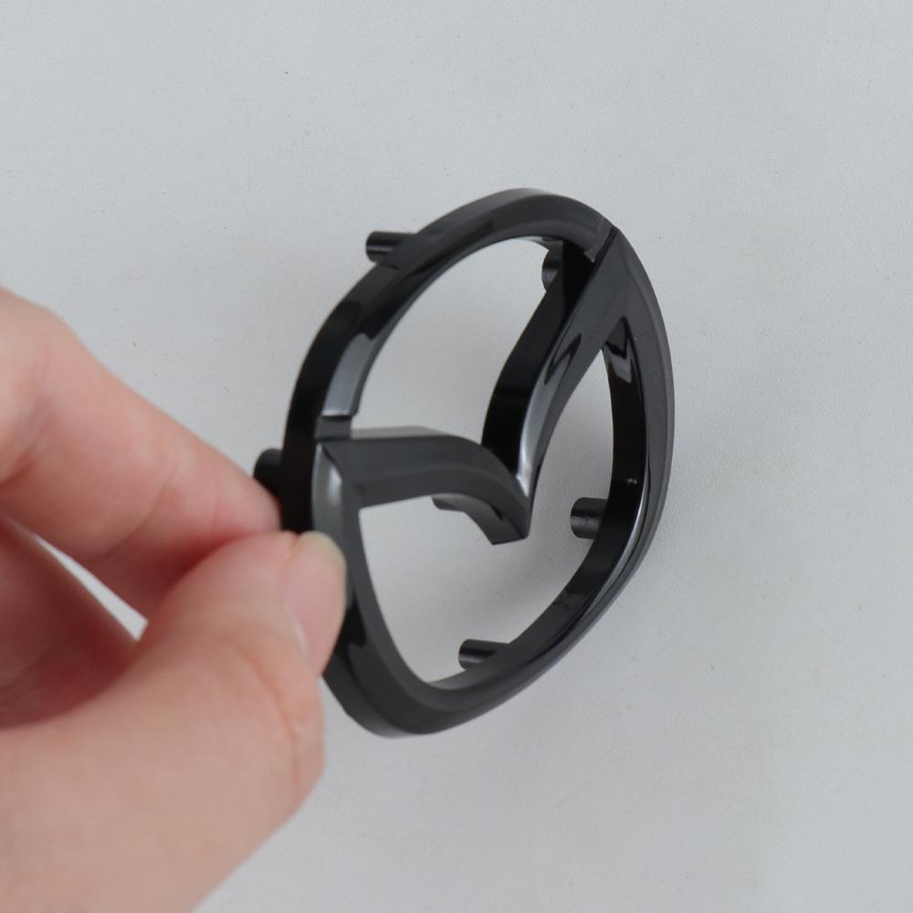 57x46MM Car Steering Wheel Center Badge Replacement ABS Emblem for Mazda CX4 CX5 RX7 Atenza Axela 3 2 5 CX3 MX3 MX5 CX9 CX7 RX8