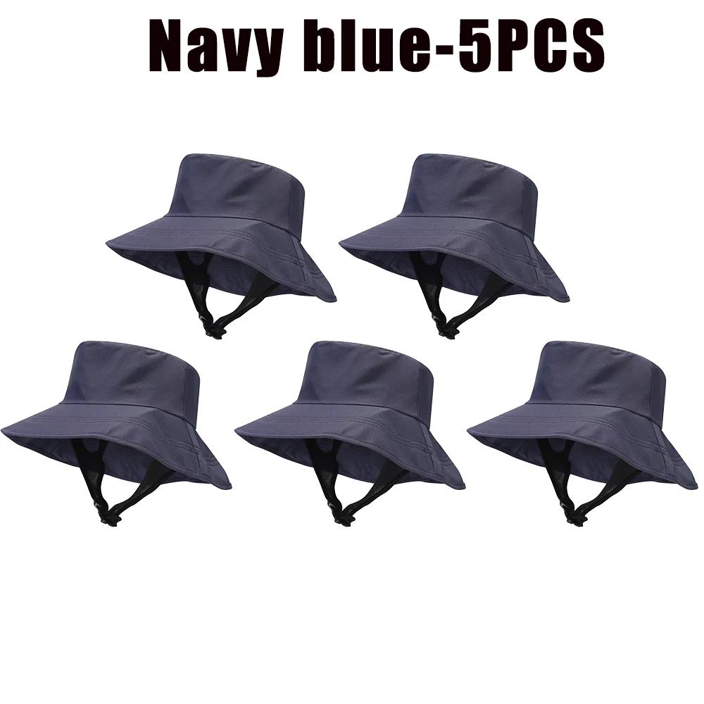 UPF50+ Beach Surf Bucket Hat Mesh Breathable Sun Hat Men Women Outdoor Fishing Cap Chin Adjustable Cap Water Sport Cap Sombrero
