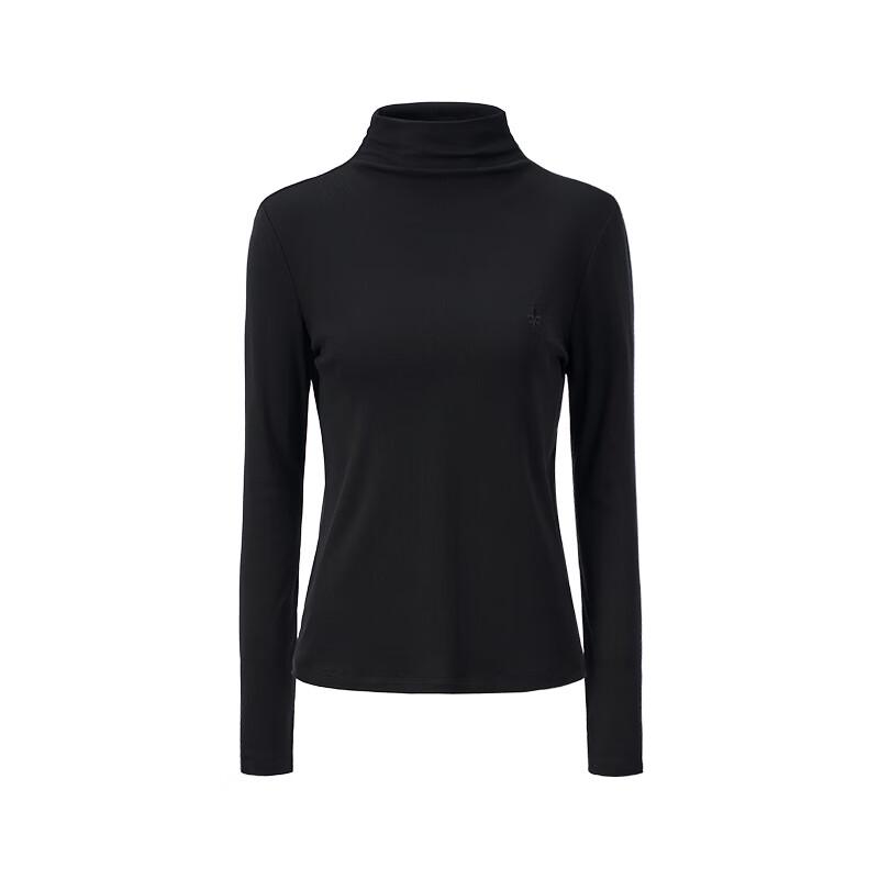 GIOVANNI VALENTINO Women's Semi-High Neck Knit Base Layer Top