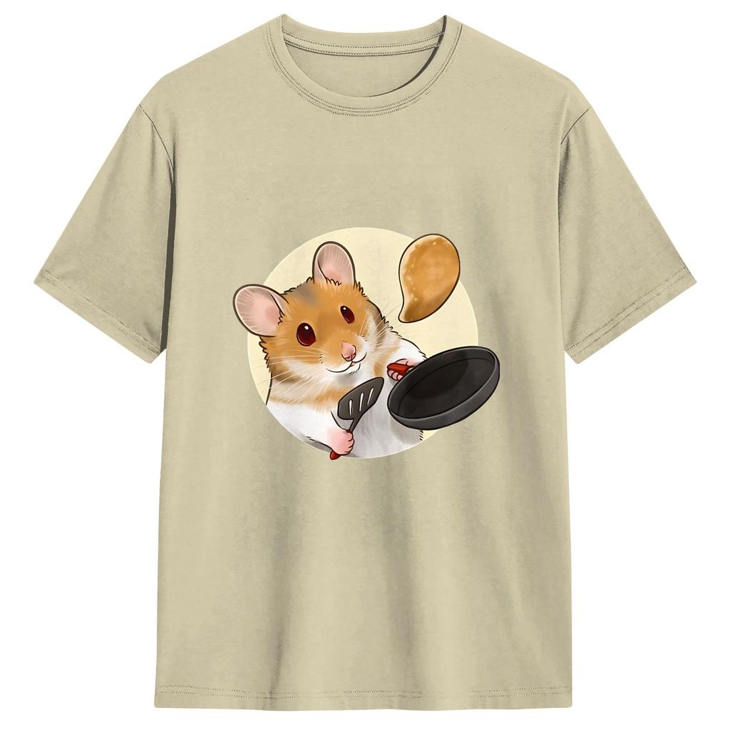 Casual T Shirt Beach Cute Hamster MeMe Fashion T Shirts 100 Cotton Tee Shirt Awesome Plus Size 6XL Short Sleeve Clothing