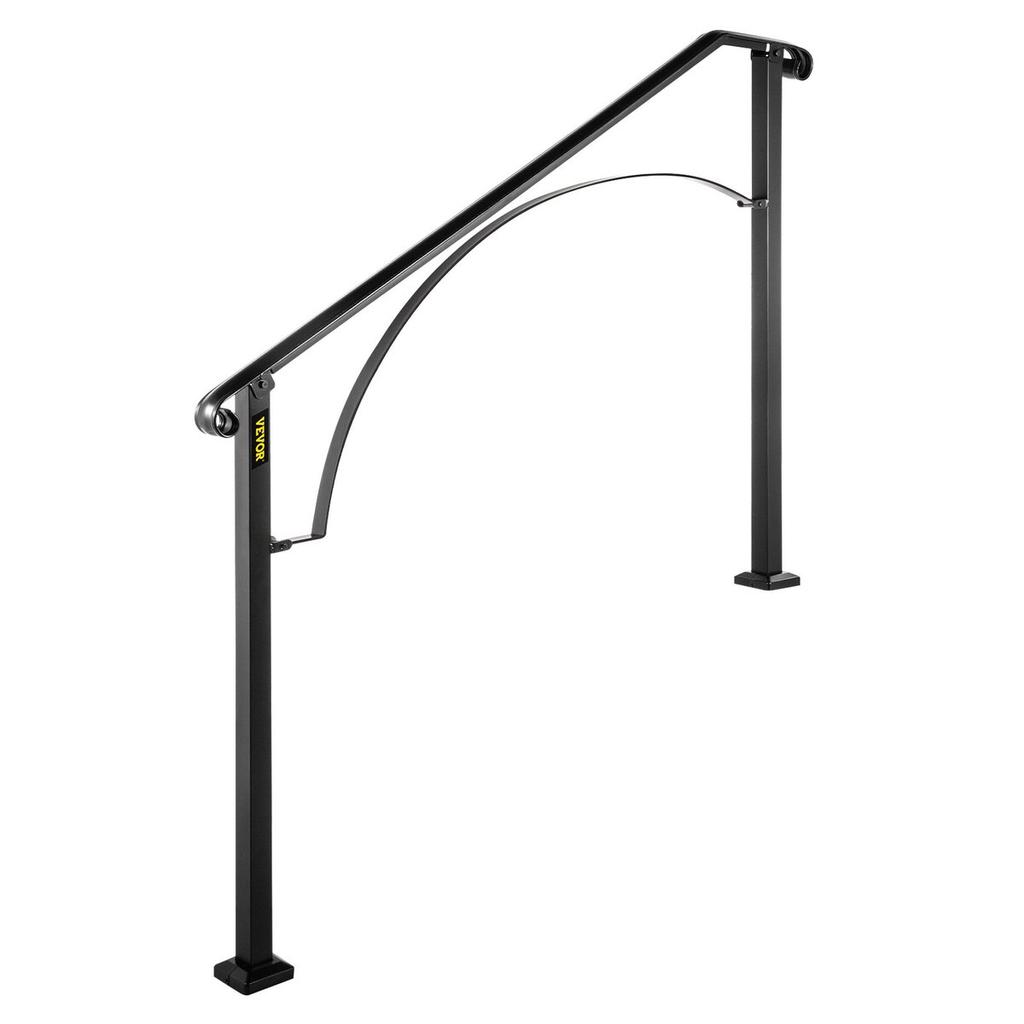 Handrail Arch #3 Fits 3 or 4 Steps Matte Black