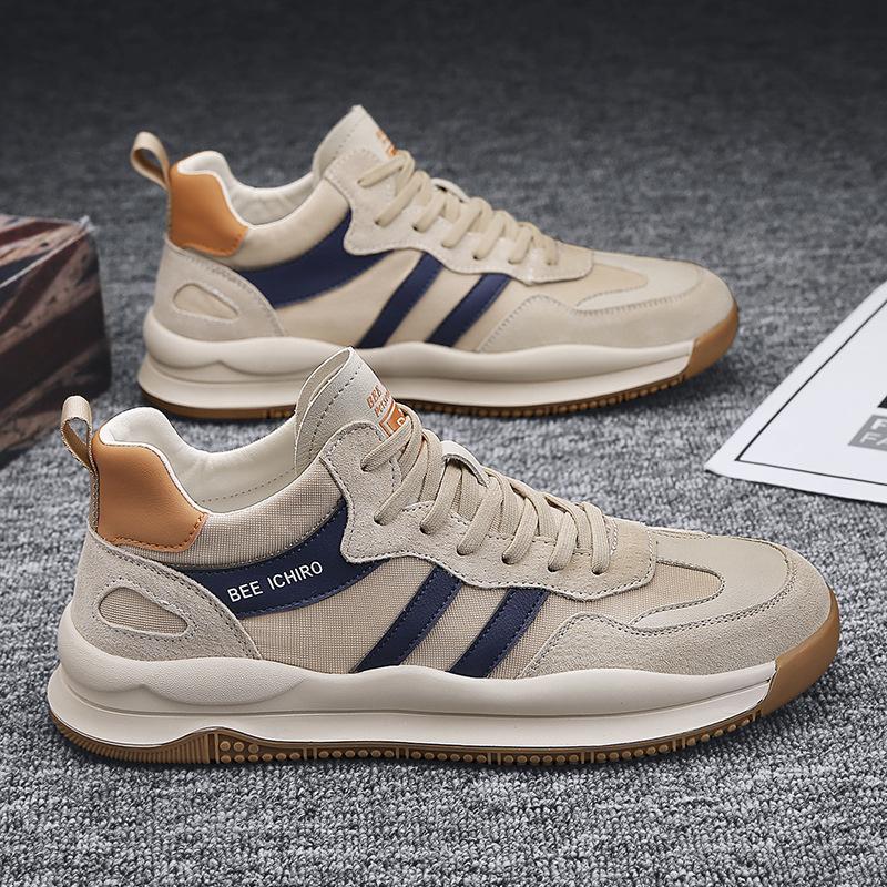 

Chinese casual men s shoes breathable versatile sports board shoes leather spring 44