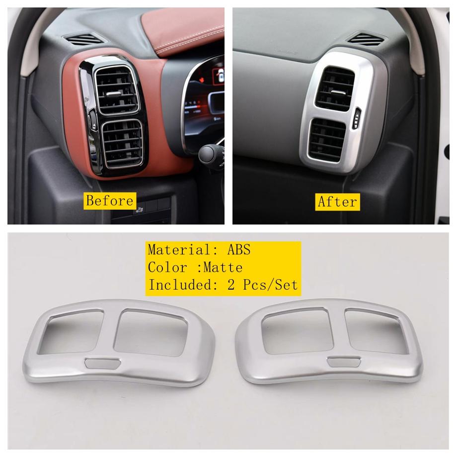 Matte Säule A Lautsprecher / Schalthebel / Türgriff Schale Dekor Abdeckung Zierleiste ABS Zubehör Für Citroen C5 Aircross 2018 - 2024