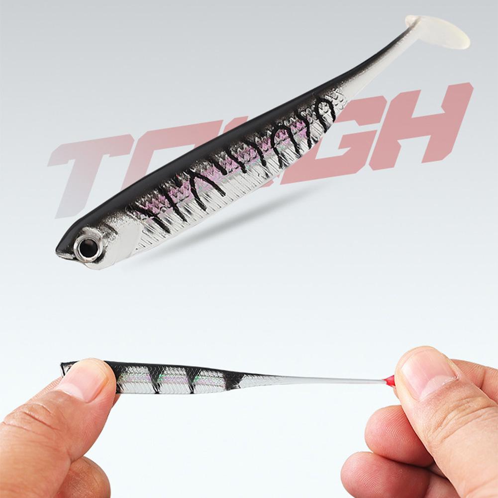 Bait Tackle Kit With Jig Heads Hooks Bait Fishing Lures Bait for Saltwater Freshwater Trout Bass Salmon Fishing