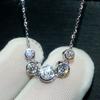 Ladies' Exquisite Pendant Necklace, Elegant Design, Sparkling Daily Jewelry, Birthday and Bridal Gifts