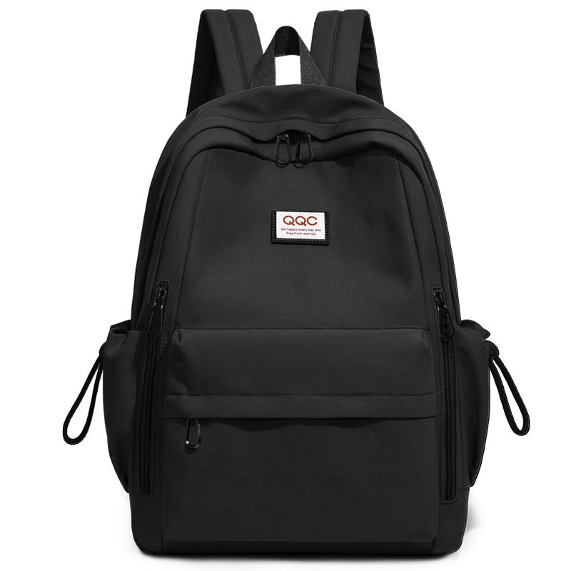 

Women s Large Capacity Reduced-Burden Durable Backpack Junior High School Students Multi-Layer Multi-Pocket Schoolbag чорний