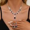 Bridal Jewelry Set Women's Set Banquet Wedding Party Eleganceelegant Necklace Earrings Set