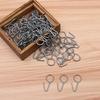 100 Pcs Metal Car Seat Cover Hooks Cushion Fixing Hooks Fastener Car Accessories