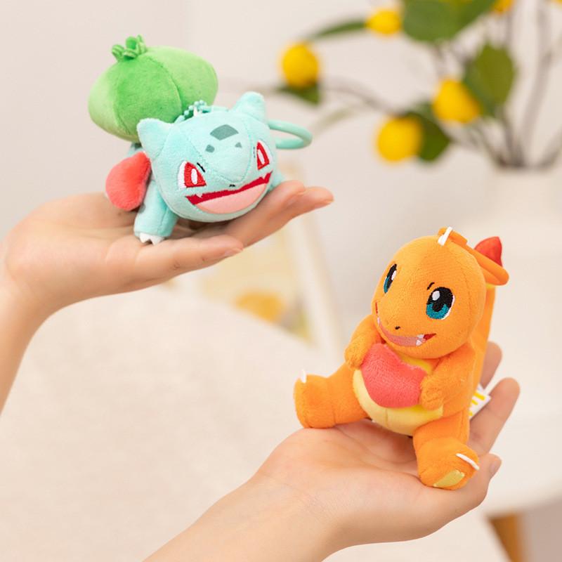 Toy Pokémon Plush Cute Cartoon Keychain Backpack Pendant Children Gift Holiday