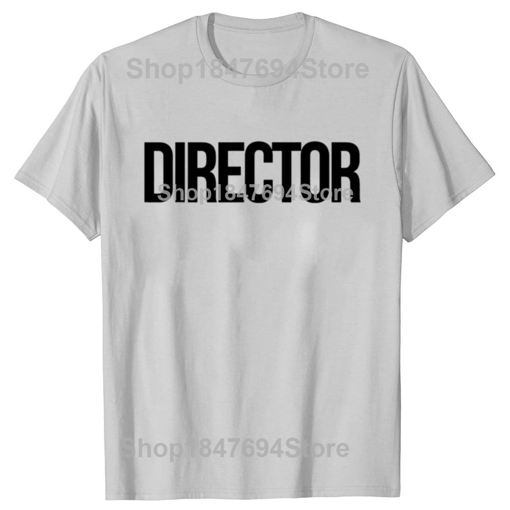 Funny Vintage Director Filmmaker Film Crew Graphic T-shirt Men Women Hip Hop Oversized T Shirt 100% Cotton Comfort T-shirts