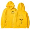 Hoodie Street Cactus Hoodie Herren- und Damenmode Hip Hop Sportbekleidung Lässig Neutral Langarm Super Großer Hoodie