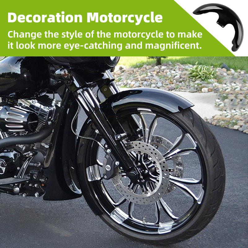 Motorcycle 23 Inches Mudguard Front Fender Bagger For Harley Touring Road King Electra Glide Street Road King Glide Ultra