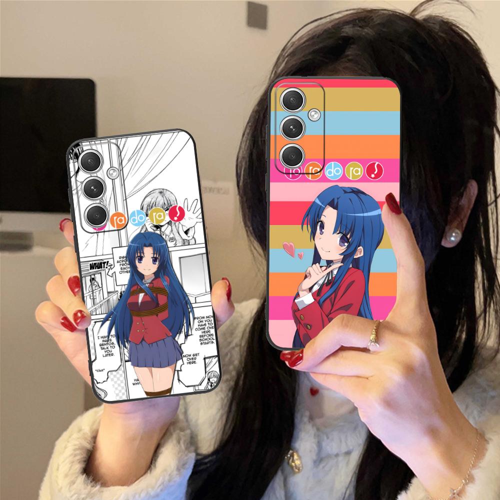 Toradora Kawashima Mobile Phone Case for Samsung Galaxy S26 S25 S24 S23 S22 S21 S20 Note20 Plus FE Ultra Colorful Cover Luxury
