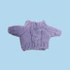 10cm Starfish Doll Clothes: Wool-Knit Terrier Outfit & Accessories