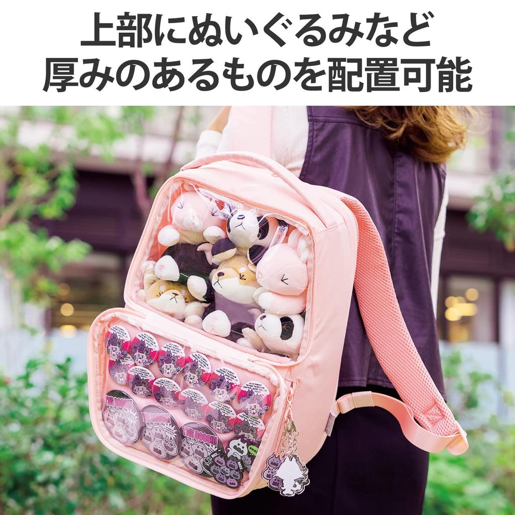 ELECOM Backpack, Oshigoto Bag, Ita Bag, Pink, BM-OGBP01SPN