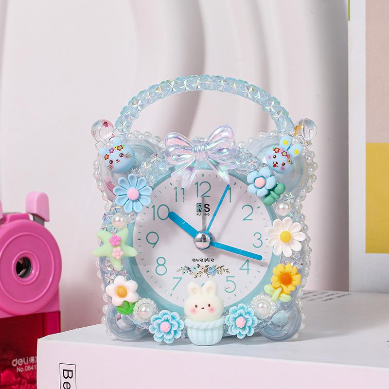 DIY Cartoon Crystal Alarm Clock Kit for Kids