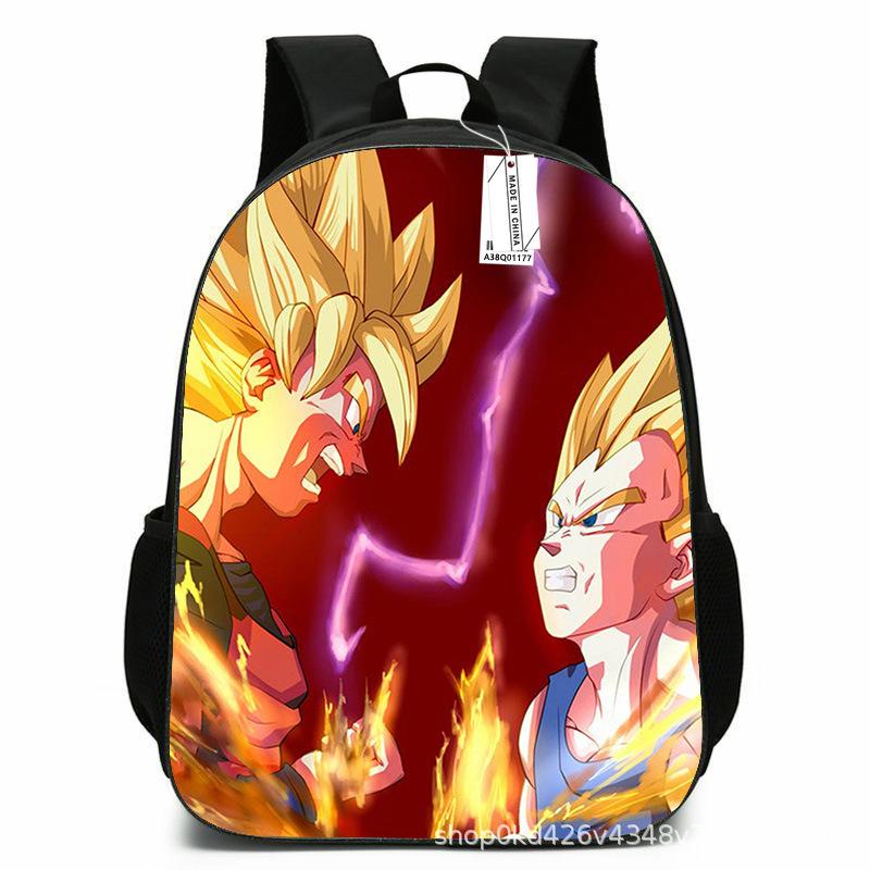 Dragon Ball 2 Backpack Animated Characters Children Elementary School Bag 1-3-6 Grade Computer Bag
