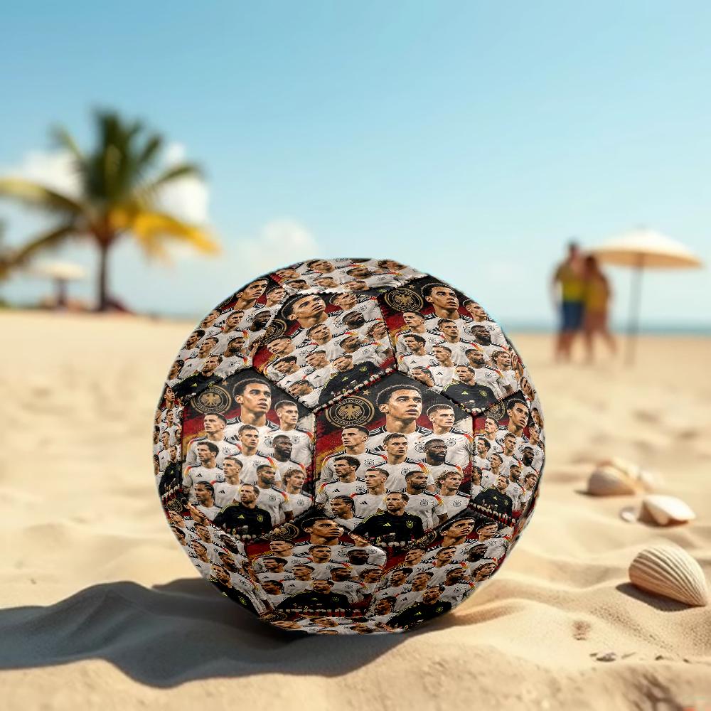 1pc Germany Football Team Celebration Stylish Design Size 5 Soccer Ball Professional Football for Competition Training Practice. 0701a6