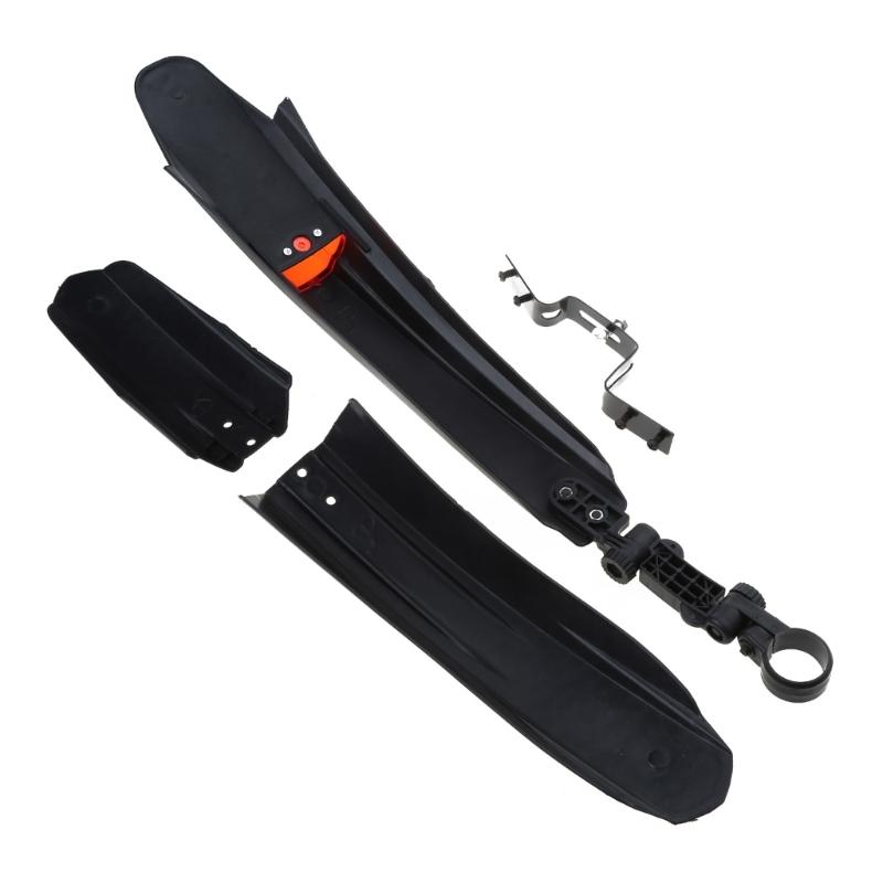 Mountain Bike Mudguard Bicycle Mudguard Bicycle for Fender with Lamp, 2 Pieces