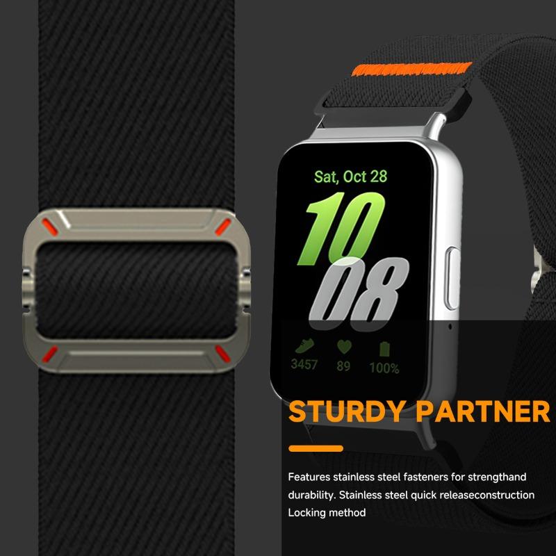 Elastic Nylon Band  for Samsung Galaxy Watch Fit 3 Smartwatch Sport Strap for Galaxy Watch Fit3 Replacement Bracelet Accessories