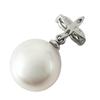 Pendant top Silver Women Pearl used
