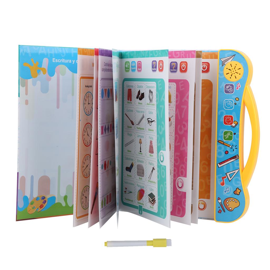 Audible Electronic Spanish English Book Children Reading Cognitive Study Toys