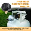 QCC1 Propane Refill Adapter Convenient Camping Accessory QCC1 Propane Adapter Cooking Supplies for Outdoor Activities