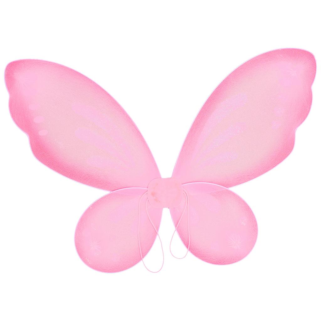 Girls Sparkling Fairy Angel Sheer Wings for Kids Photography Masquerade Halloween Christmas Party Cosplay Costume
