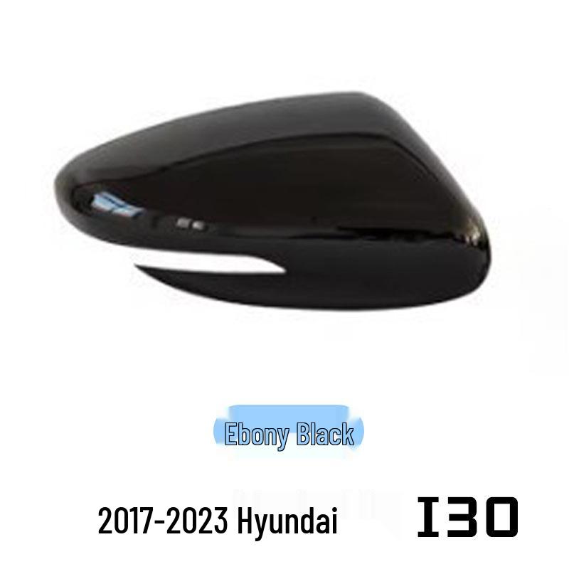 Fits 2017-2023 Hyundai I30: Rearview Mirror Cover Replacement & Exterior Shell Decoration