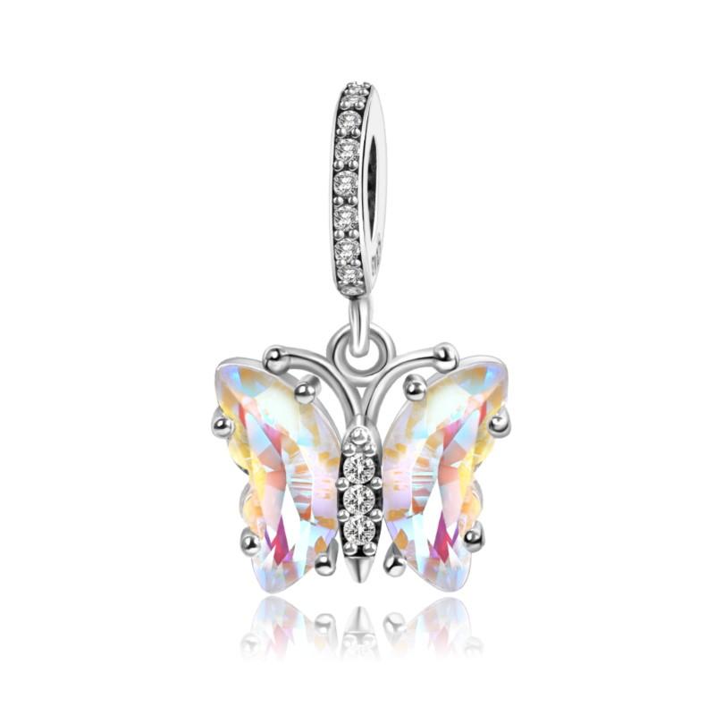 29. Fashionable Copper Colorful Turtle Butterfly Style 24 Colors Charm Bead For 3Mm Genuine Bracelet Do-It-Yourself Making Gift