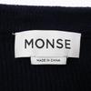 Monse MR220146CRN Rope Cut Shoulder Knit Sweater/ Tops XS NavyUsed