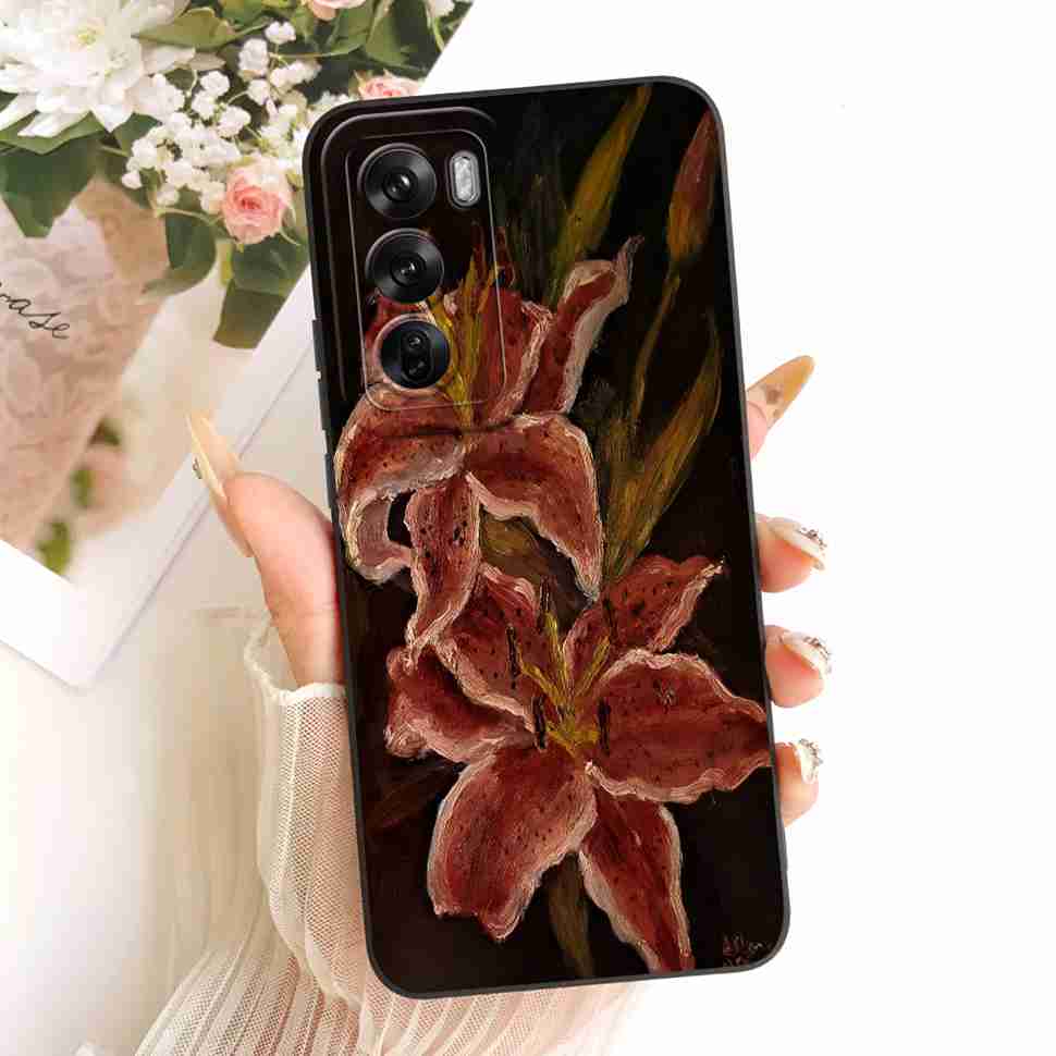 For Oppo Reno12 Pro 5G Case CPH2629 New Fashion Painted Cover Soft Phone Case For Oppo Reno 12 Reno12 Pro Back Cover Coque