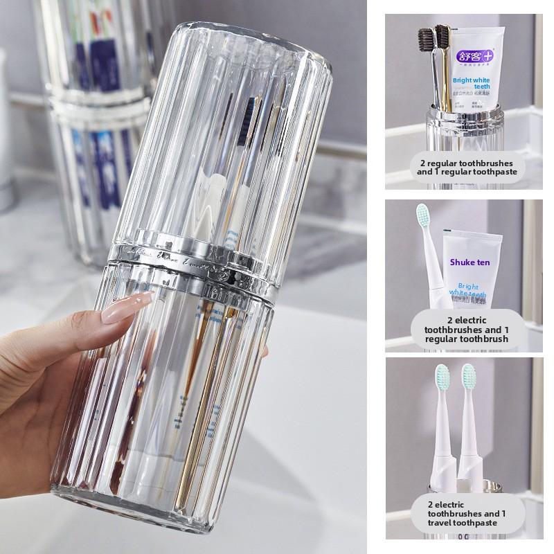 Travel Toiletry Cup, Toothbrush, Toothpaste, Tooth Cup, Storage Box, Portable Dental Cups, Tooth Tube, Mouthwash Cup