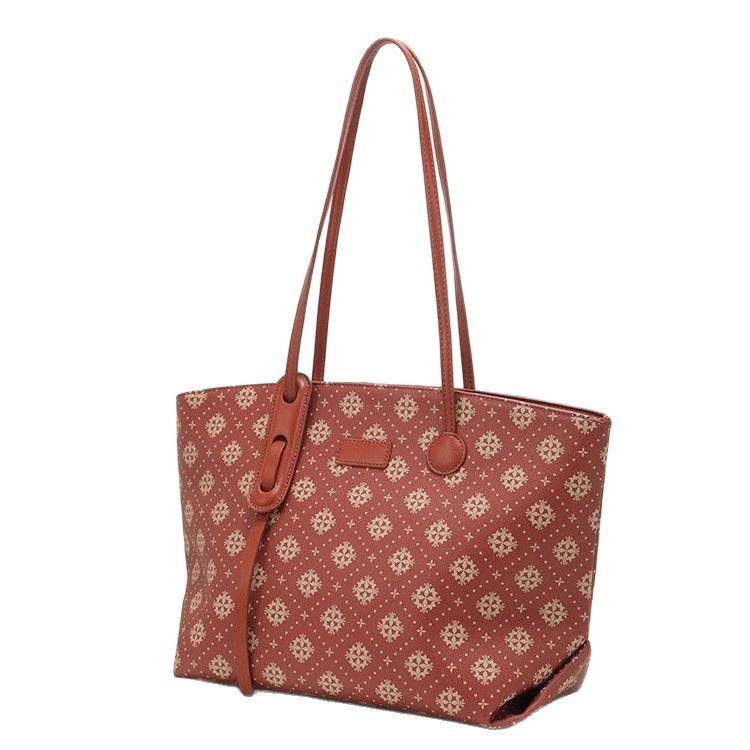 

Сумка-тоут, Сумка большой вместимости, Сумка для работы, Женская сумка, Ощущение высокого класса, Одноплечевая мягкая кожаная ручная свадебная сумка красный