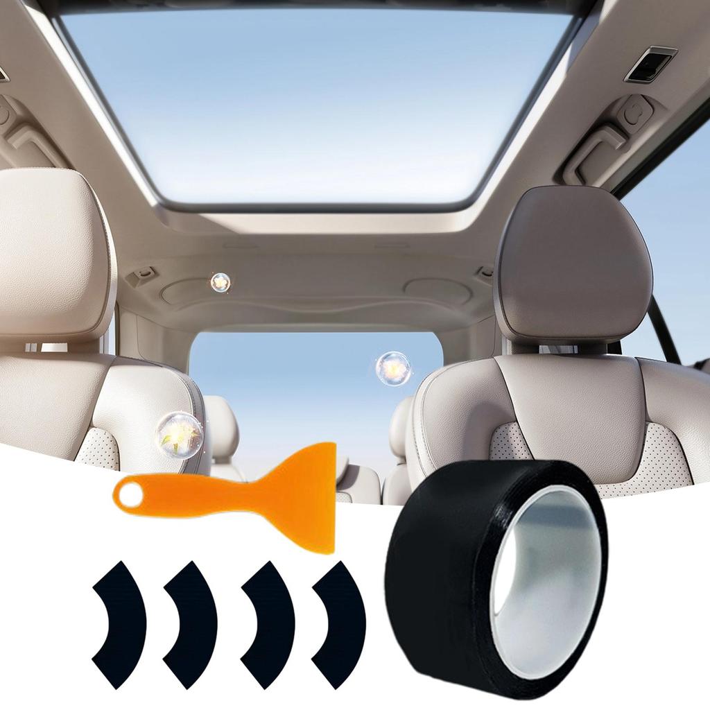 Automotive Weather Stripping High Temperature Resistant Automotive Window Tape Car Windshield Trim Sunroof Seal For Truck Garage