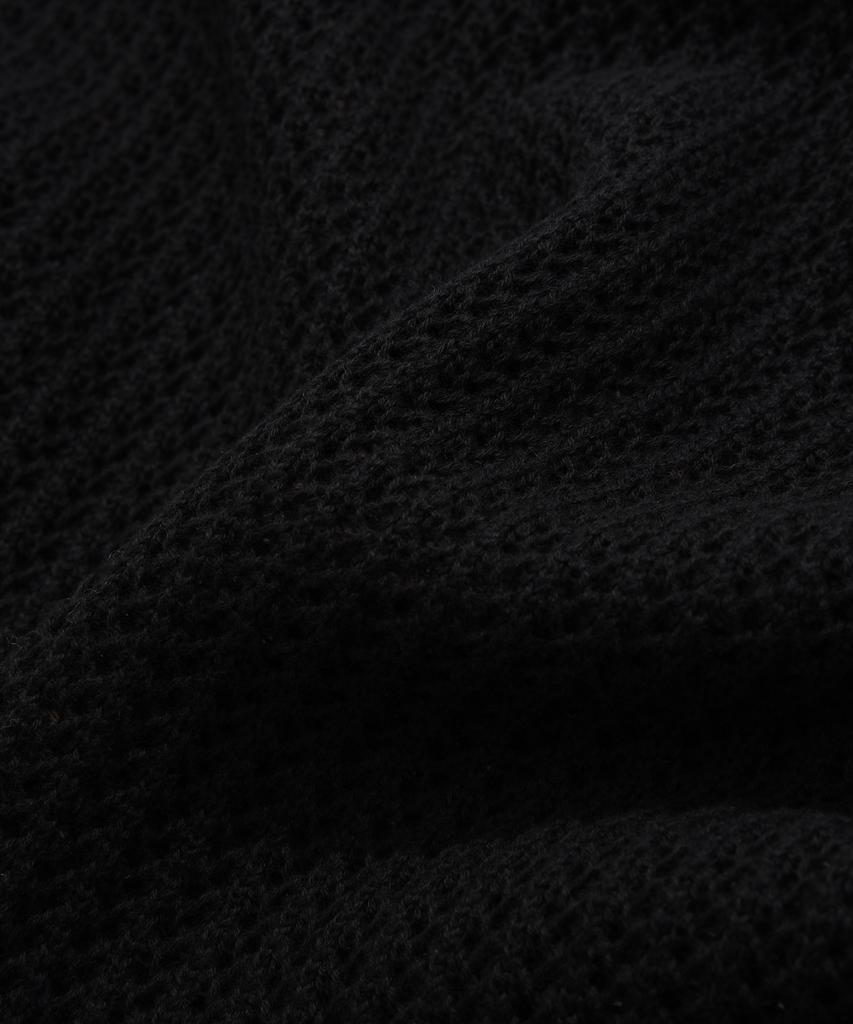 FALLETT Rockstar Short Sleeve Knit Black