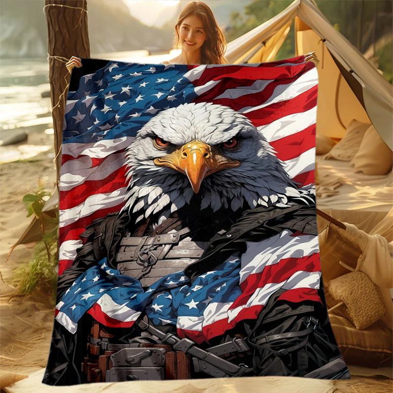 1pc U.S. soldiers and military armed forces blanket, al season lightweigh Poster blanket home office outdoor nap multifunc Poster blanketional blanket