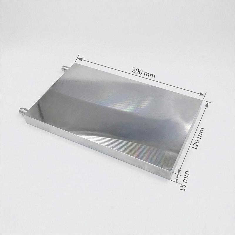 SysCooling Aluminium Vandkølingsblok CPU GPU Væskekøler Køleplade PC Custom DIY Industriell Form Varmeafledningsplade