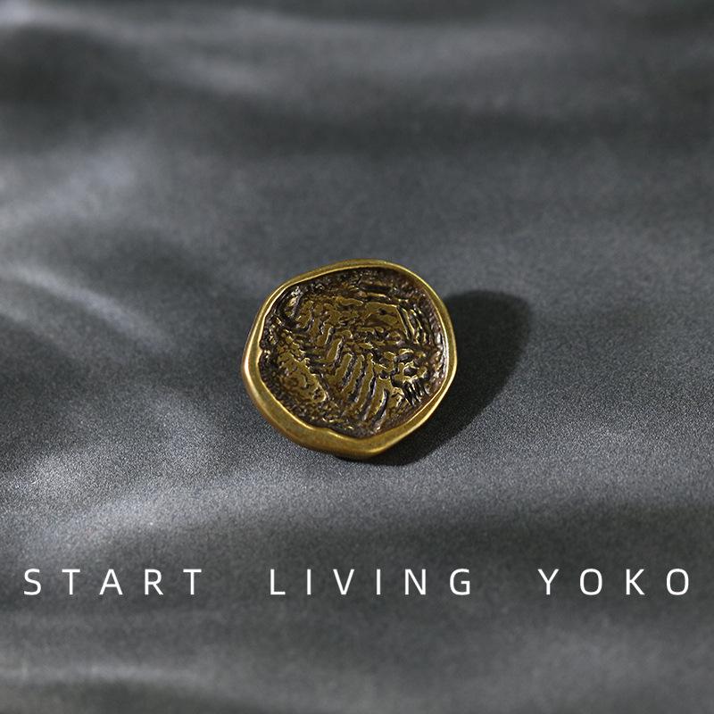 

Декоративные пуговицы для свитера или рубашки из металла и бронзы в виде листочков сердца