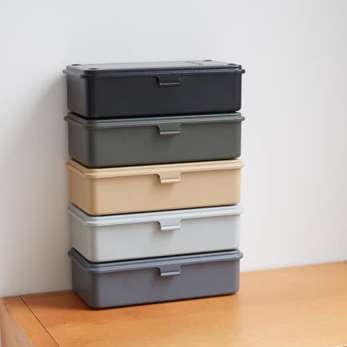 TRUSCO Trunk-Style Tool Box, 203 X 109 X 56 Cm, Matte Black, T-190MBK